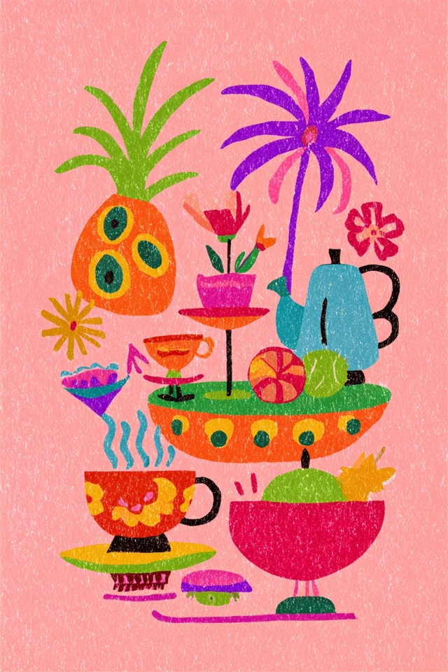 Vibrant Dreams in Pink - Image 3