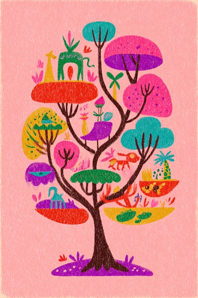 Vibrant Dreams in Pink - Image 5