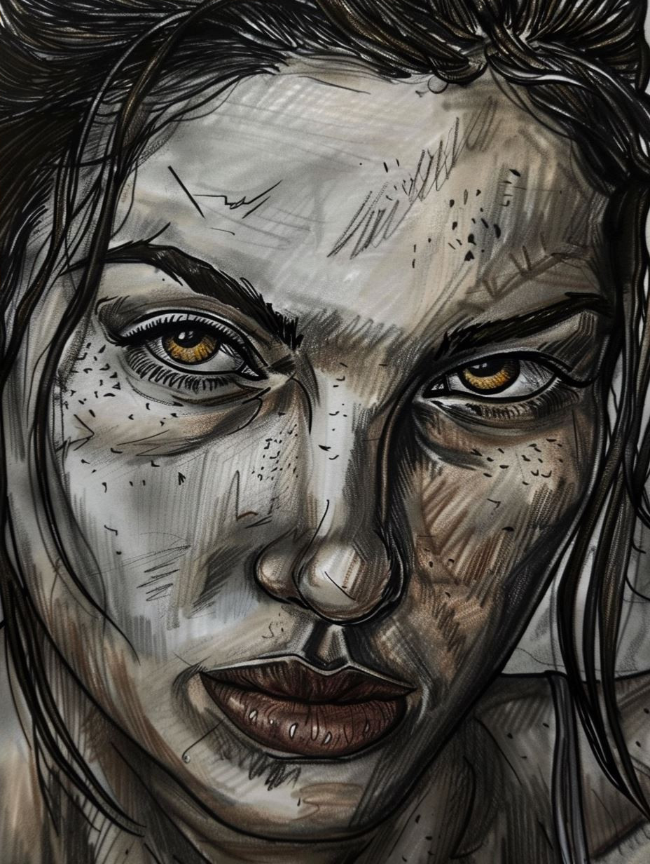 Gritty Graphite Gaze - Image 4