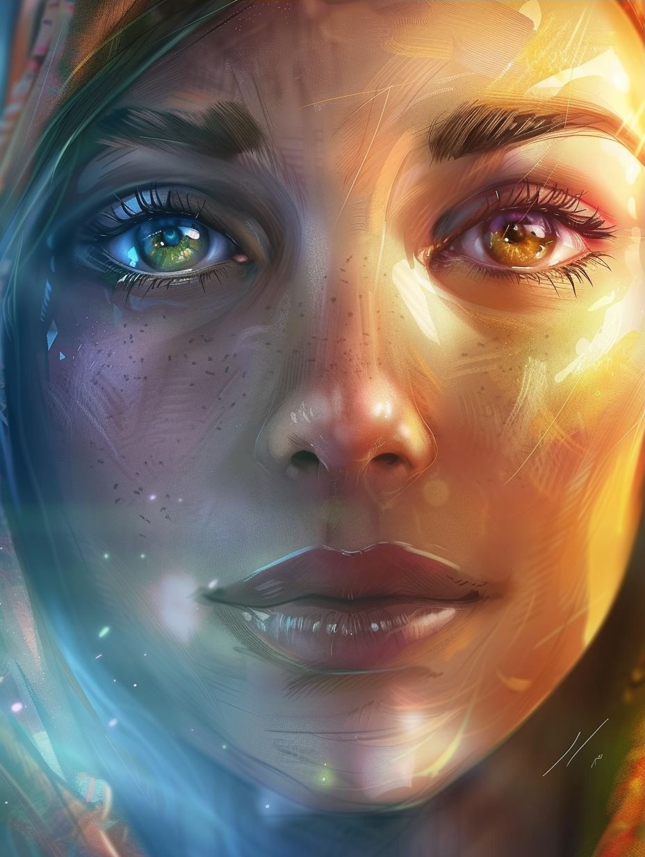 Ethereal Portraits of Celestial Women - Image 3