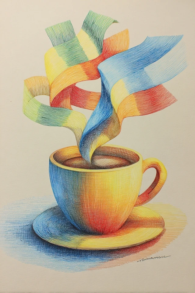 Prismatic Linear Portrait - Image 4