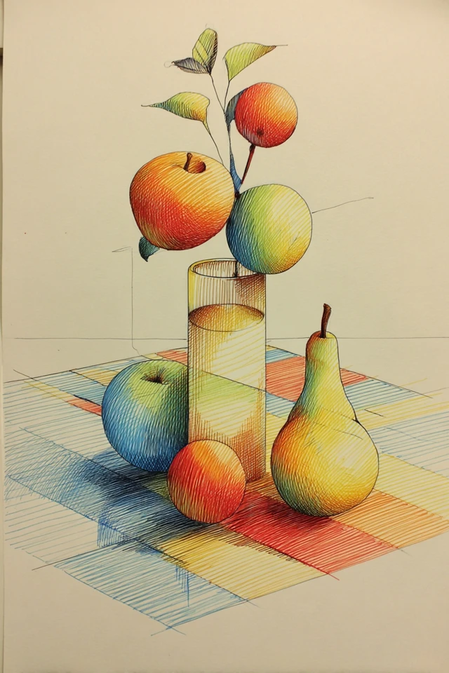 Prismatic Linear Portrait - Image 3