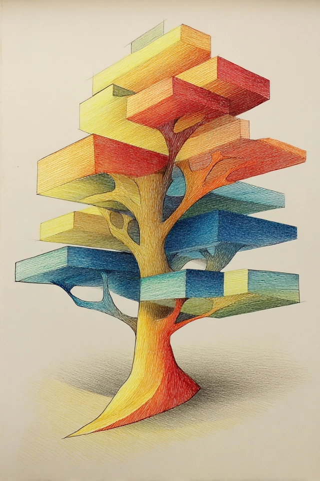Prismatic Linear Portrait - Image 5
