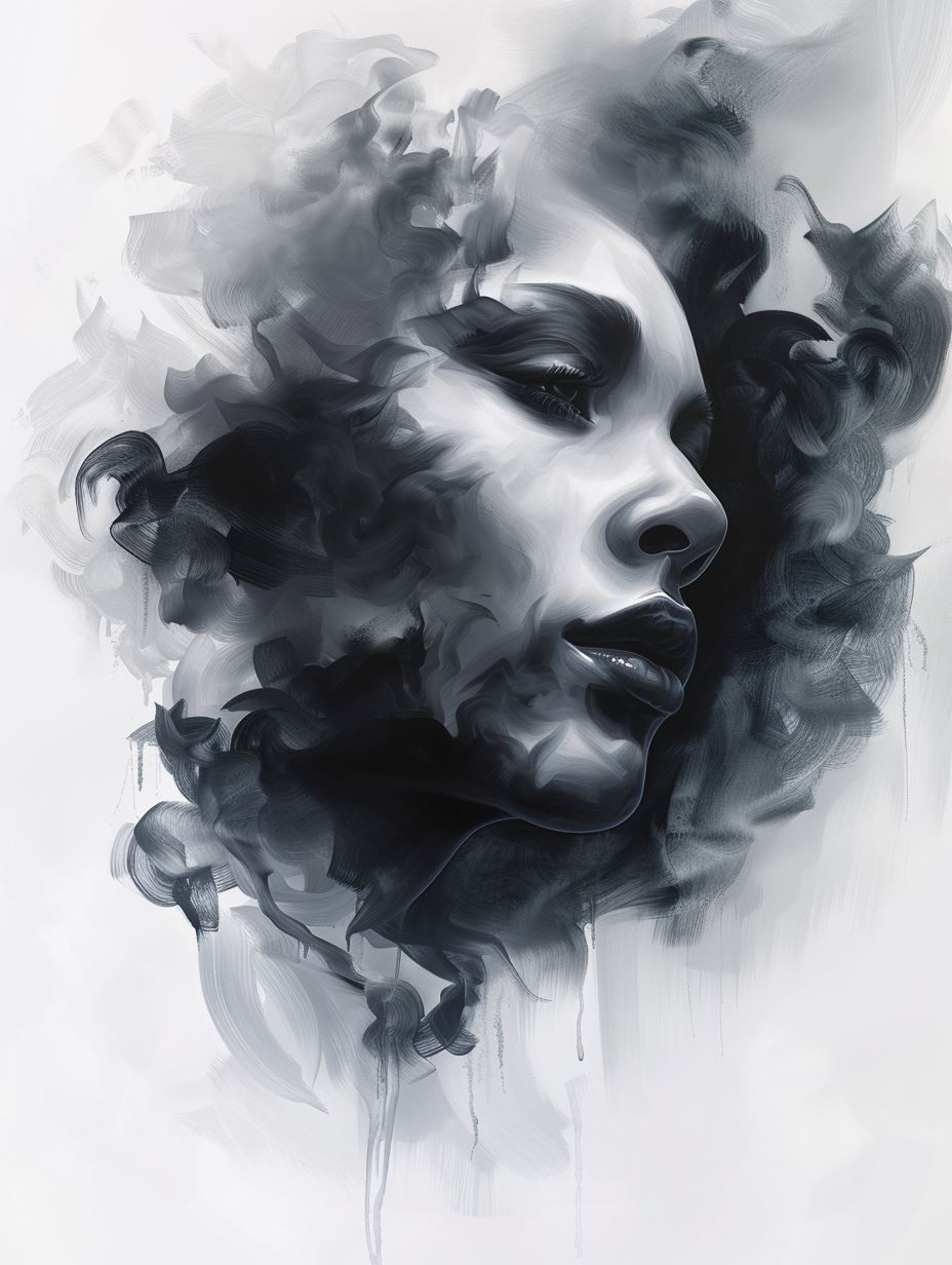 Ethereal Smoke Portrait Studies - Image 4