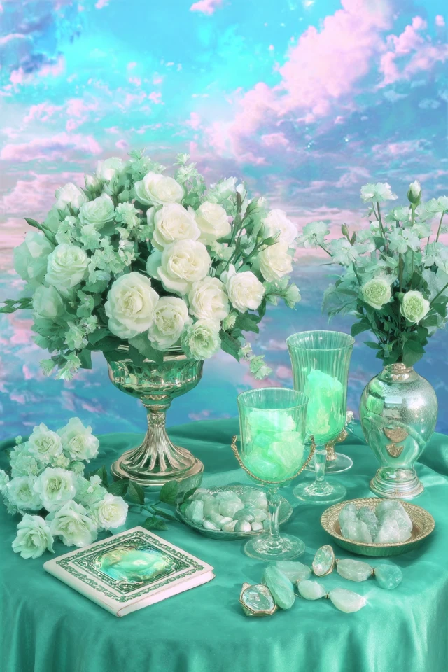 Mint Floral Dream - Image 3