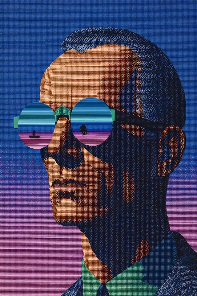Digital Halftone Dream - Image 1