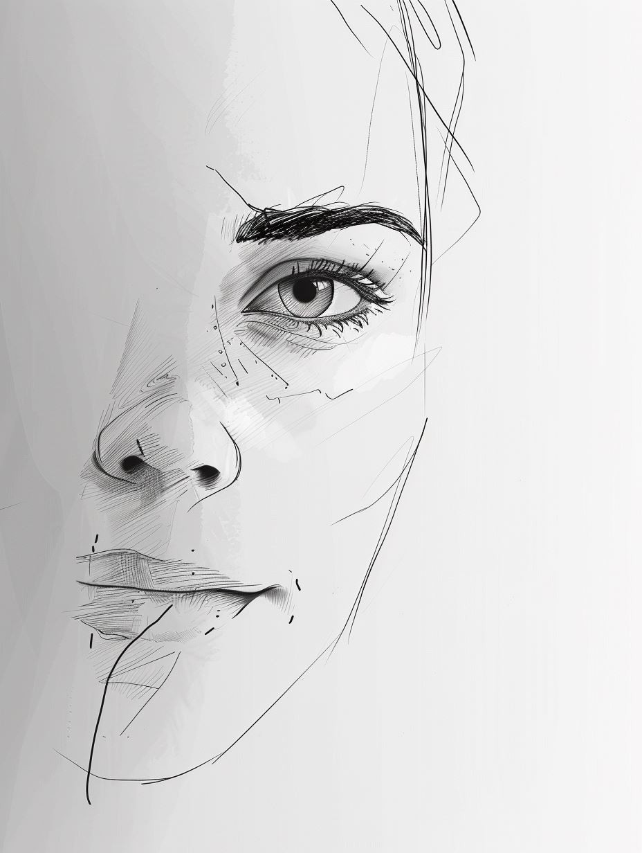 Whispers of Graphite: Four Feminine Gazes - Image 4
