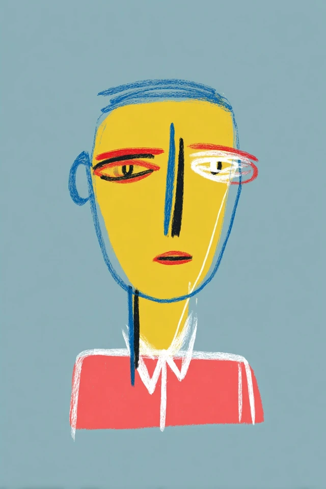 Abstract Primary Portrait