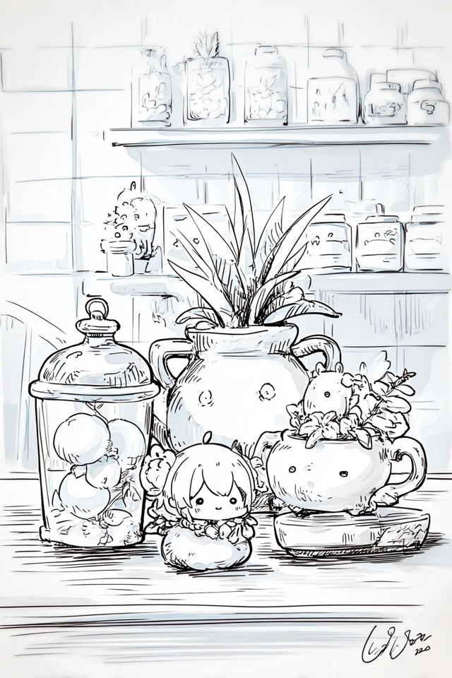 Ink Sketch Elegance - Image 3