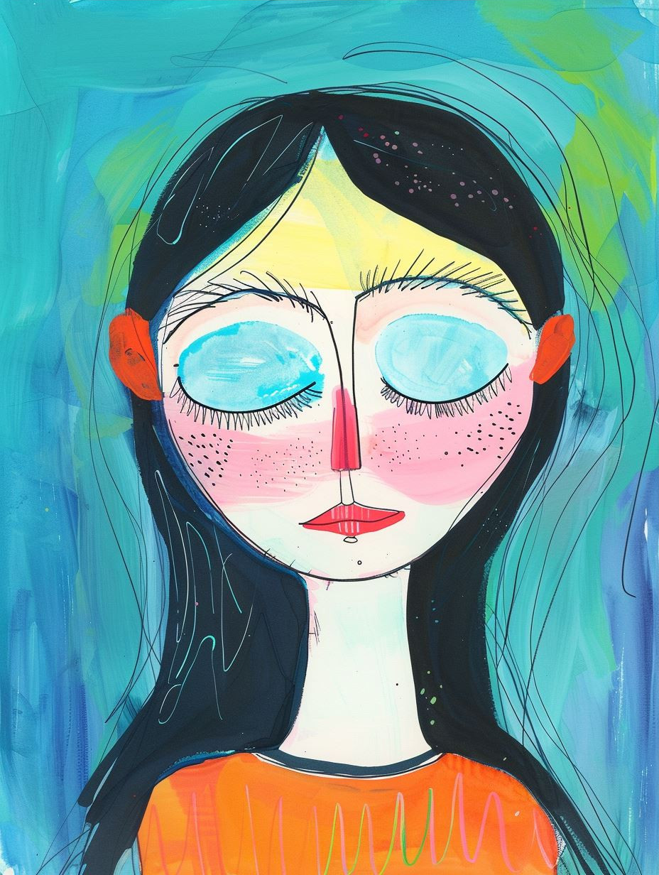 Abstract Portraits of Ethereal Faces - Image 3