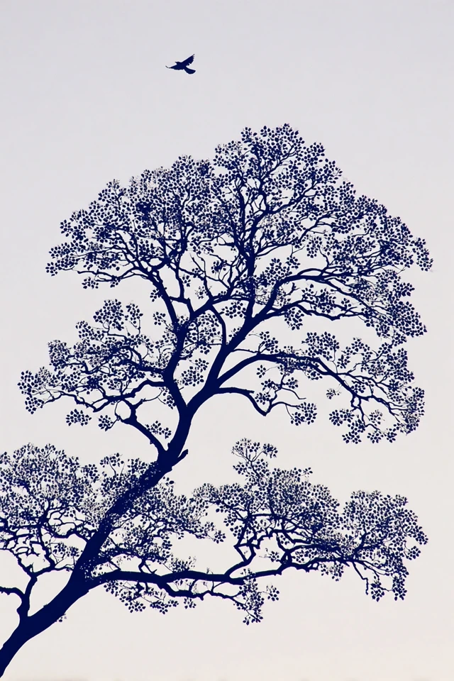 Azure Floral Elegance - Image 5