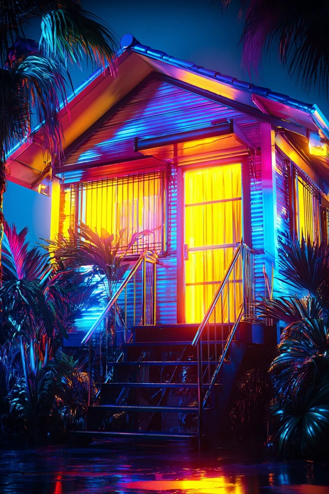 Neon Dreams: A Prism of Color - Image 6