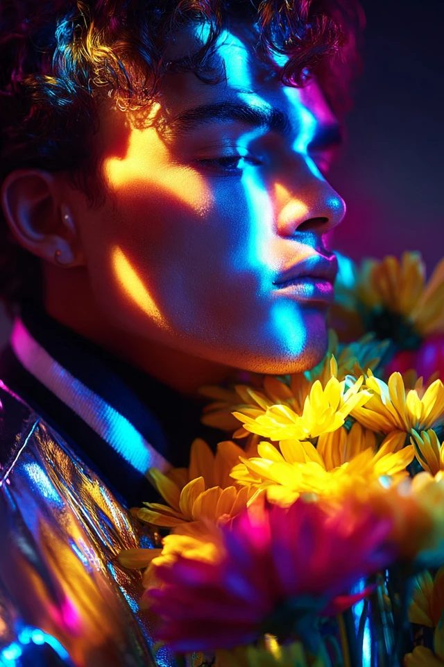 Neon Dreams: A Prism of Color - Image 3