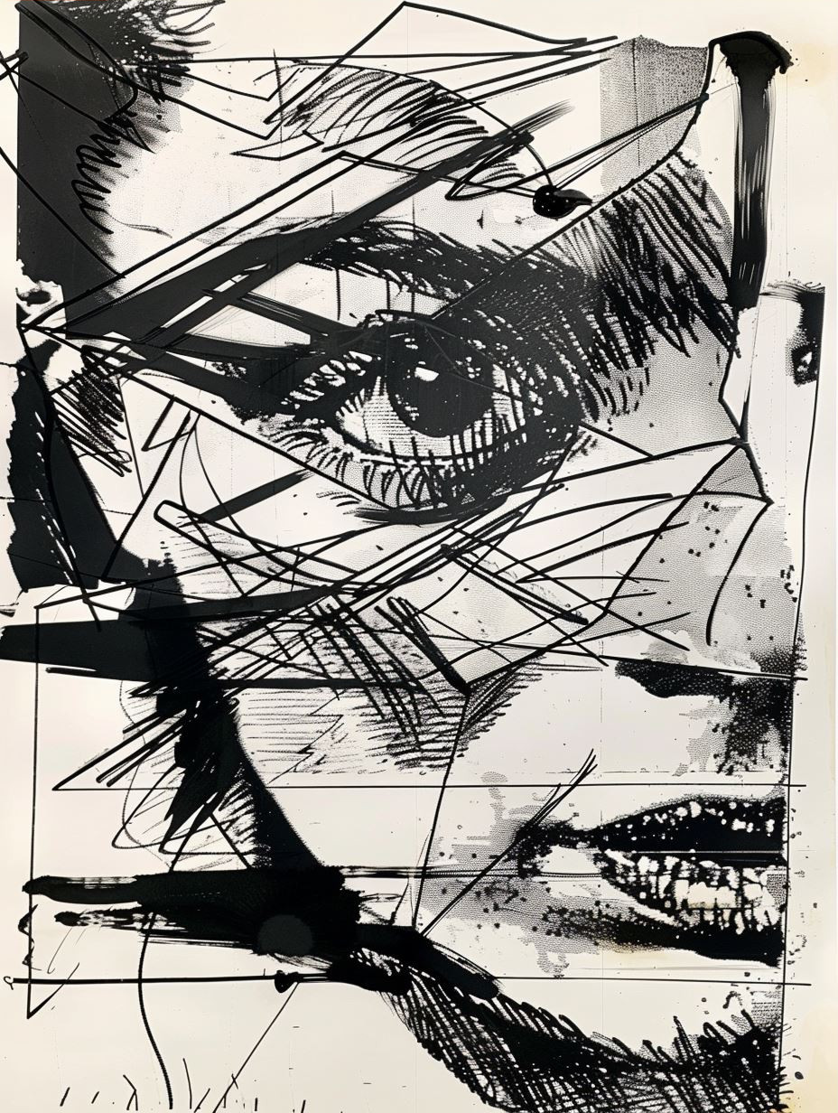 Fragmented Urban Portrait Study - Image 3