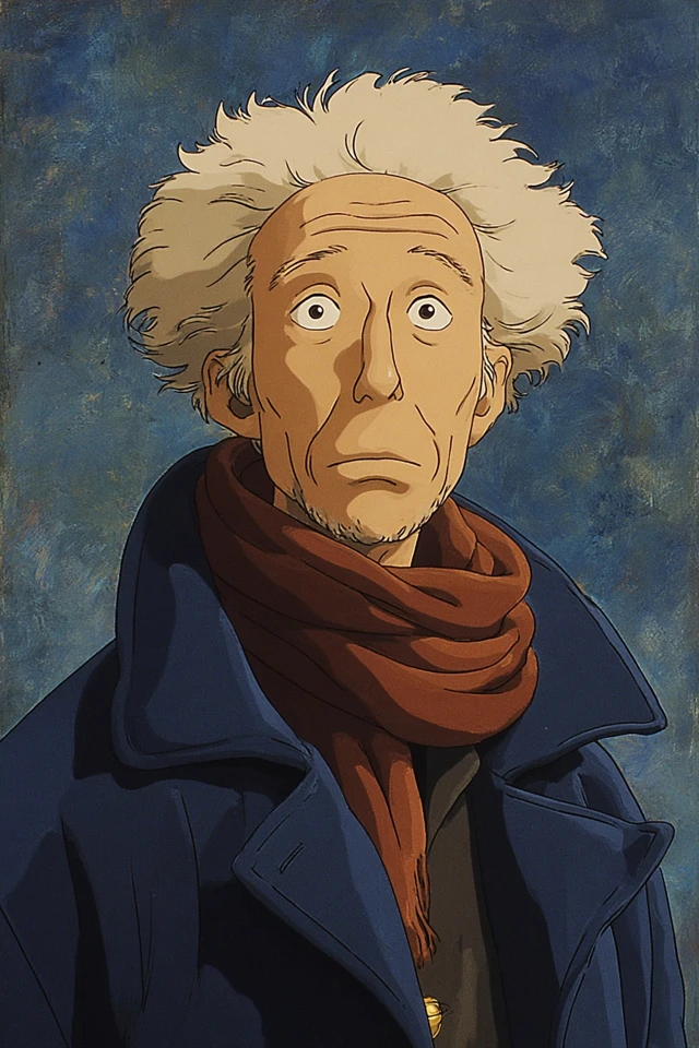 Whimsical Elder Portrait - Image 1