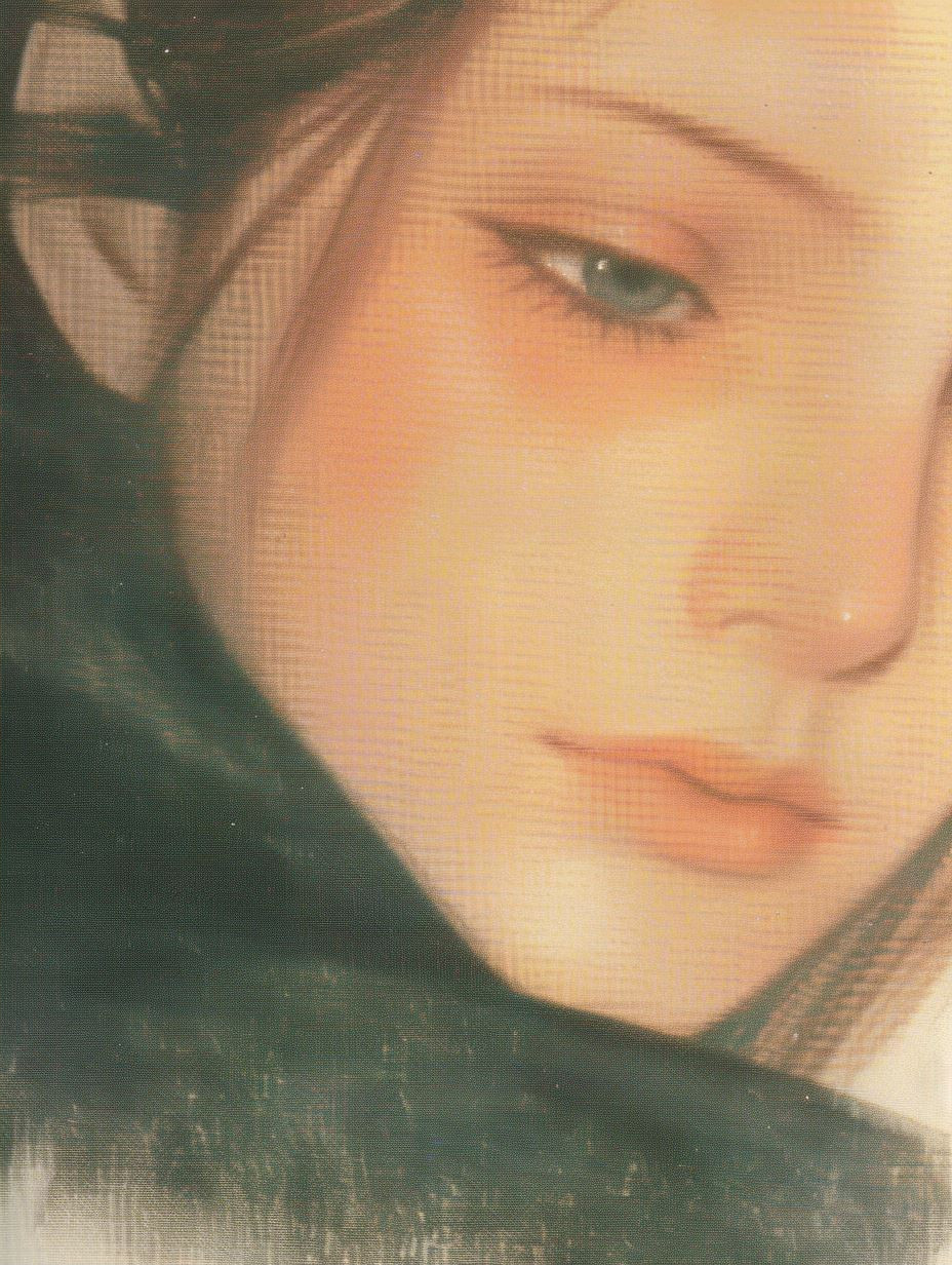 Ethereal Graphite and Watercolor Portraits - Image 2