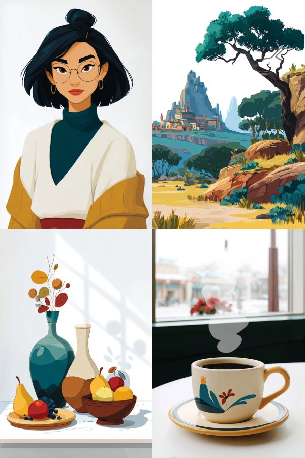 Artistic Visions: A Creative Collage