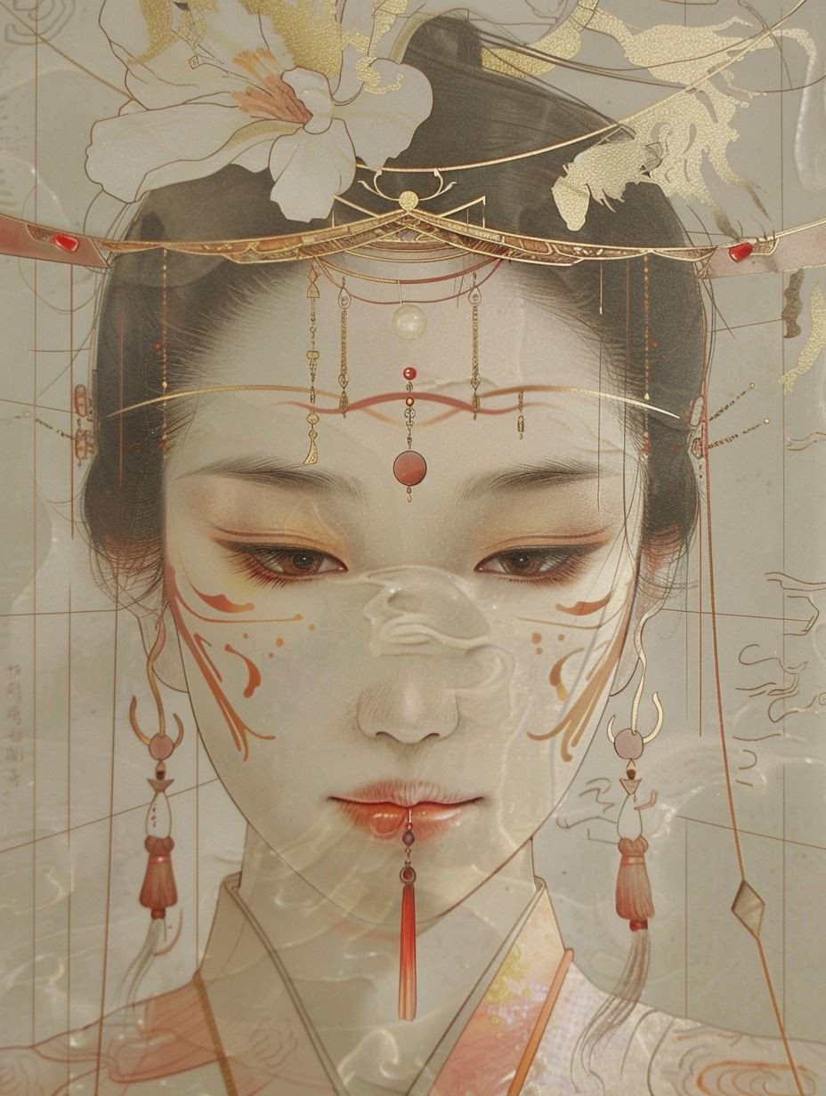 Ethereal Fragments of Ancient Beauty - Image 1