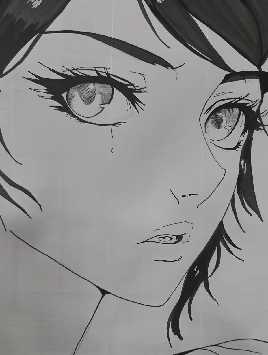 Ethereal Gazes: A Study in Anime Portraits - Image 2