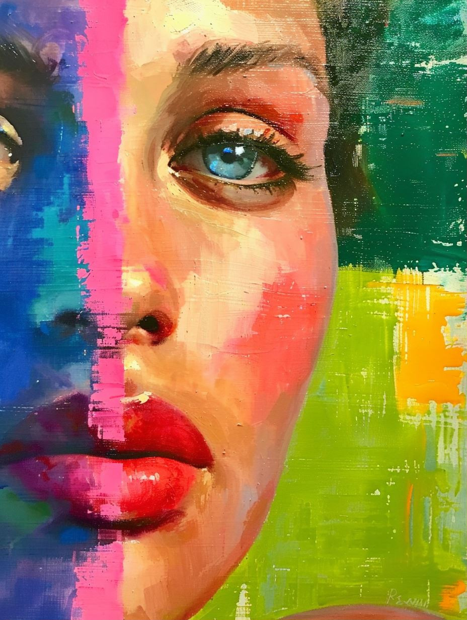Prismatic Visions of a Woman - Image 1