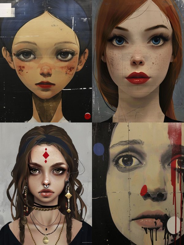 Faces of Emotion: A Digital Portrait Study