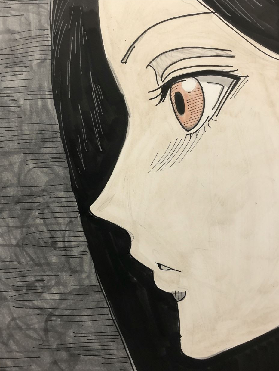 Anime Style Portrait Art Studies - Image 4