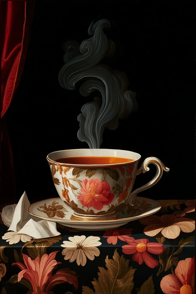 Renaissance Floral Elegance - Image 4