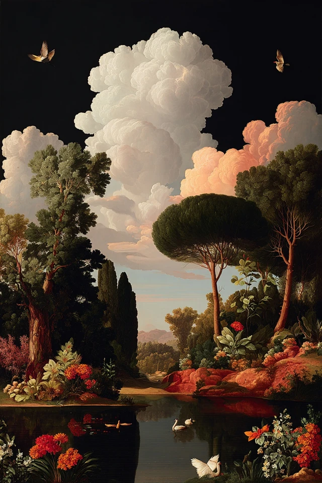 Renaissance Floral Elegance - Image 2