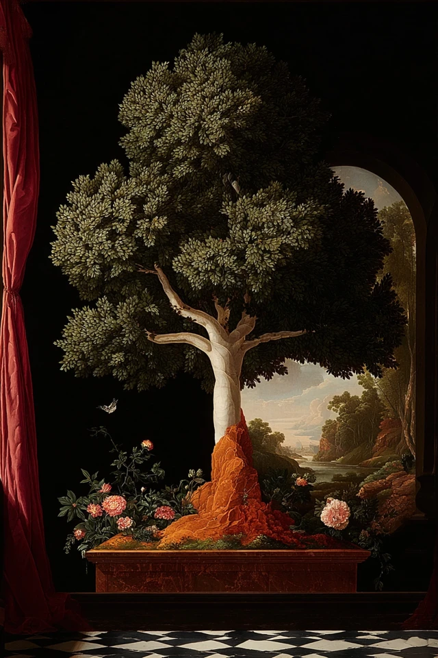 Renaissance Floral Elegance - Image 5