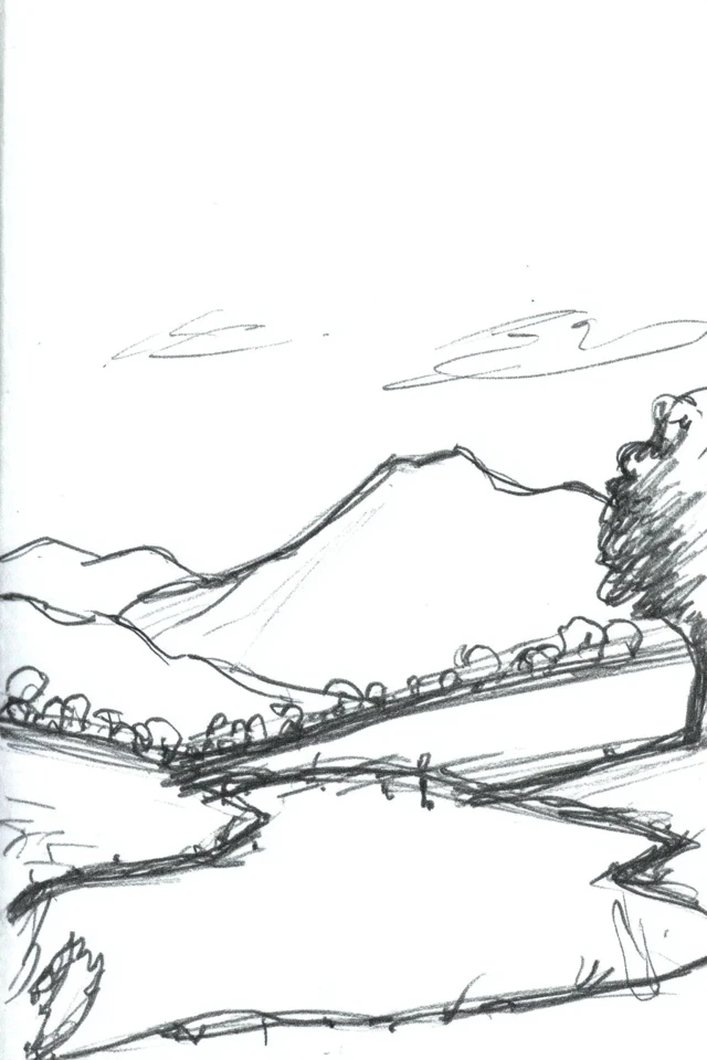 Ink Sketch Portrait - Image 2
