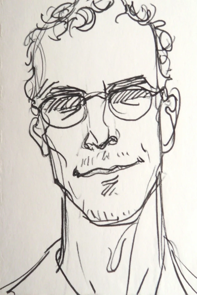 Ink Sketch Portrait