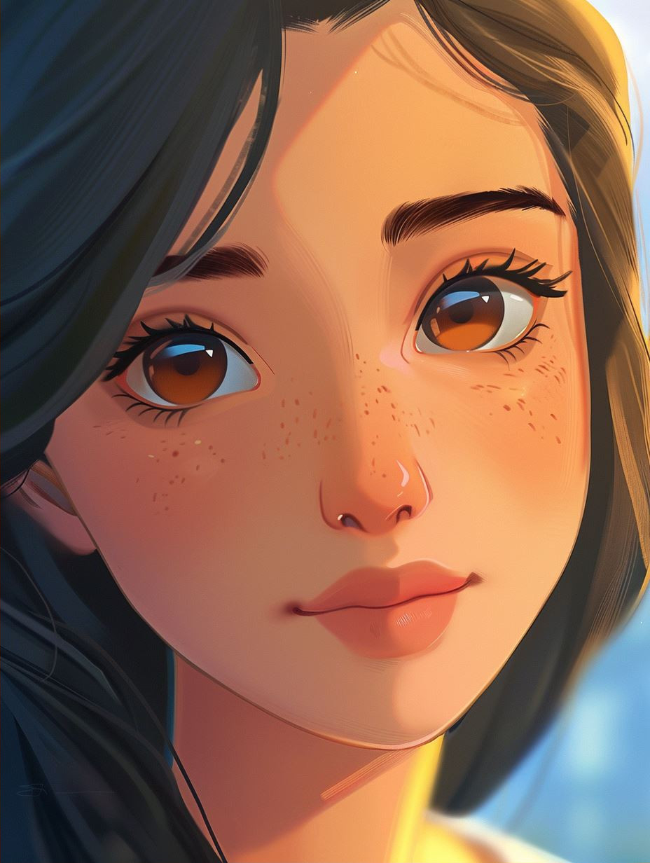 Golden Hour Gaze - Image 2