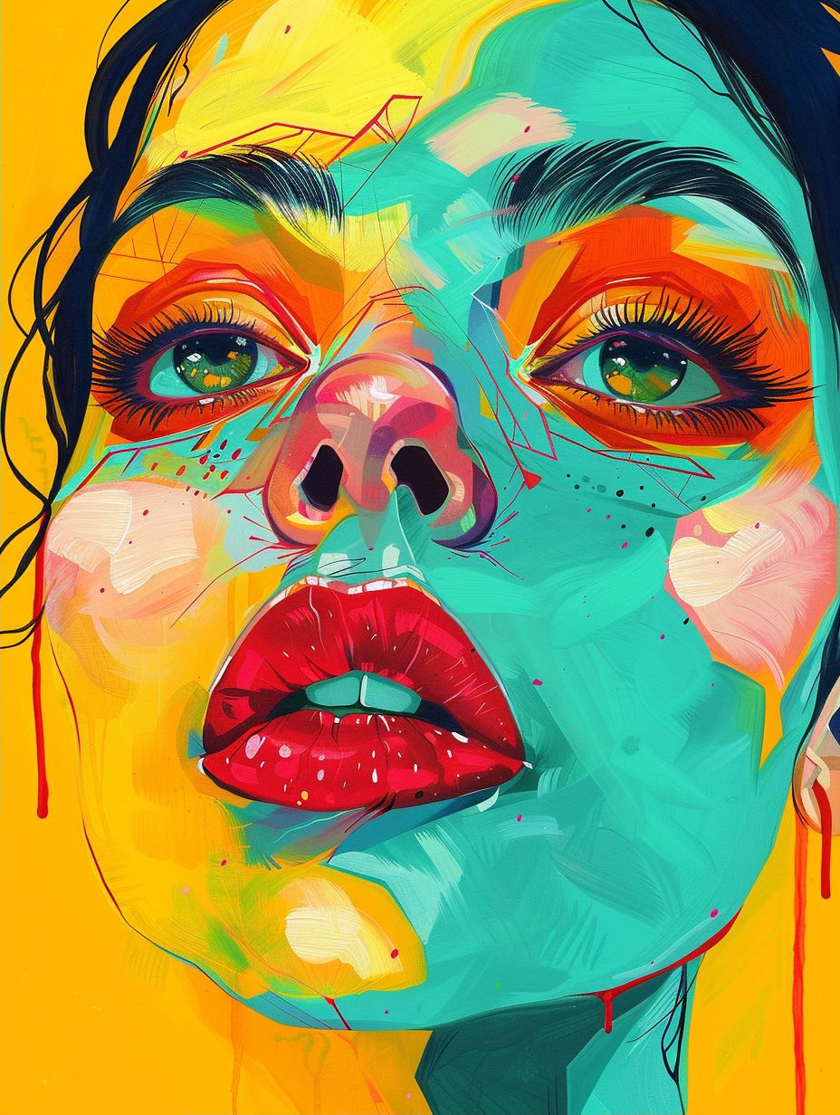 Vibrant Spectrum of Feminine Faces - Image 2