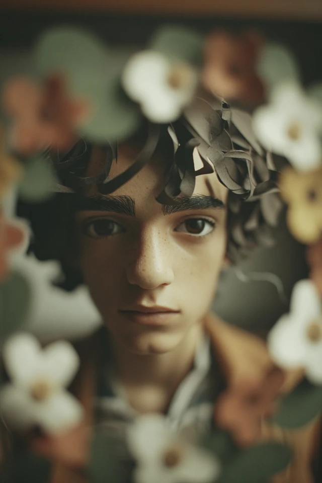 Floral Dream Gaze - Image 1