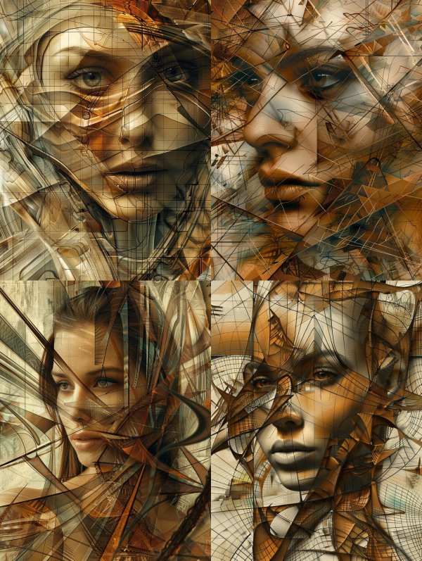 Fractured Visions of Feminine Grace