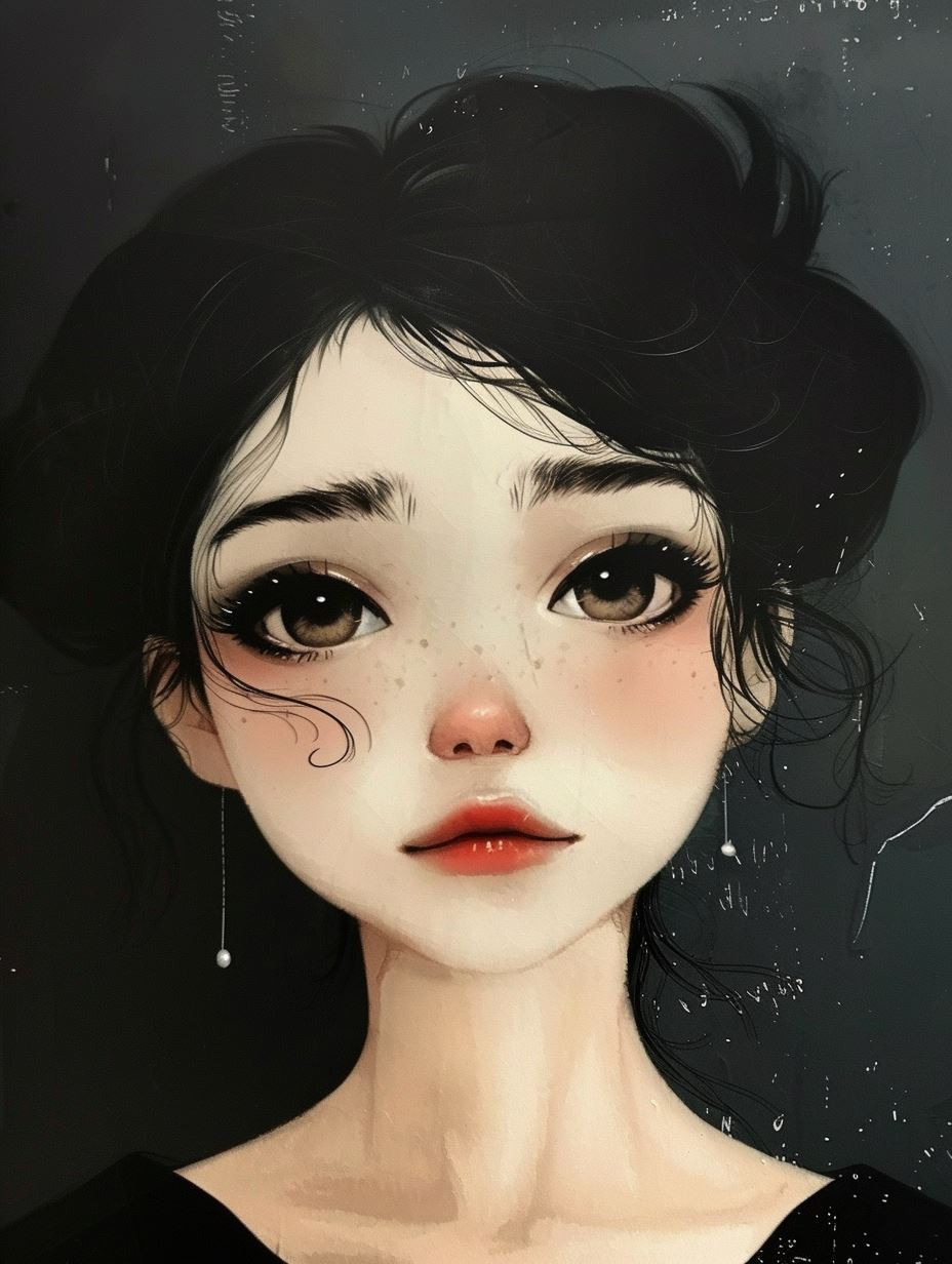 Melancholic Dark Ethereal Portraits - Image 3