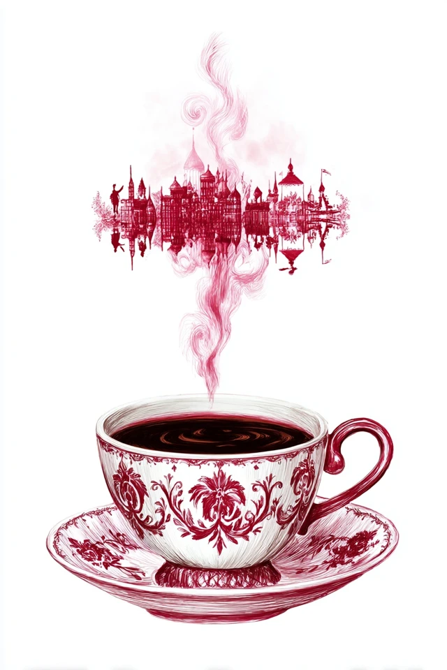 Crimson Dreams and Gothic Elegance - Image 4