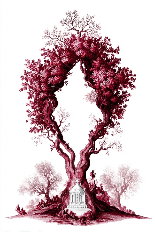 Crimson Dreams and Gothic Elegance - Image 5