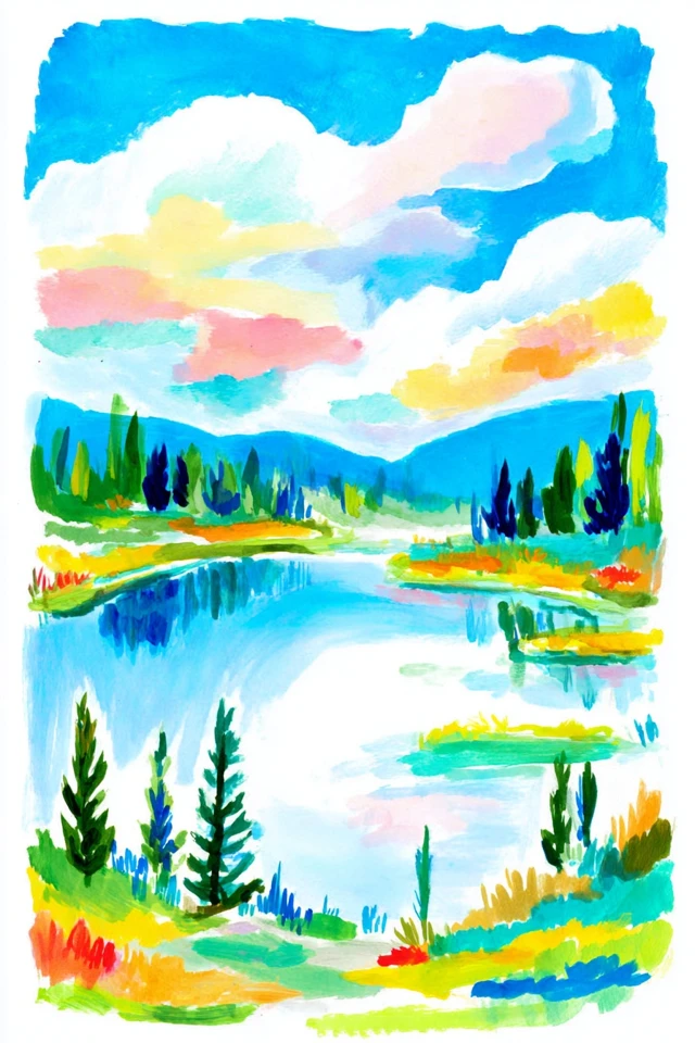 Vibrant Spectrum Art Collection - Image 2