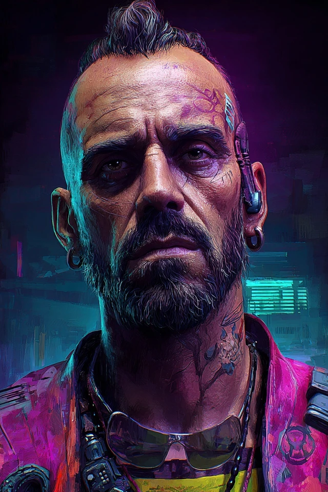 Neon Cybernetic Soul - Image 1