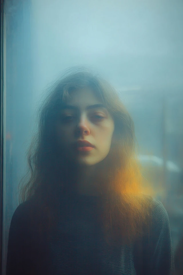 Melancholy Moments in a Misty World - Image 1