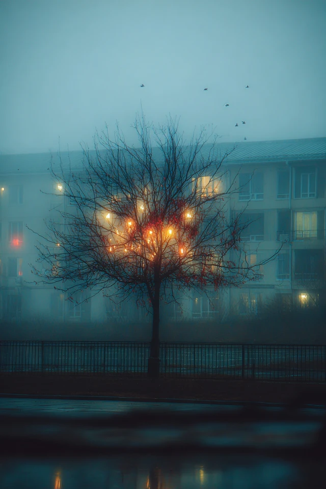 Melancholy Moments in a Misty World - Image 5