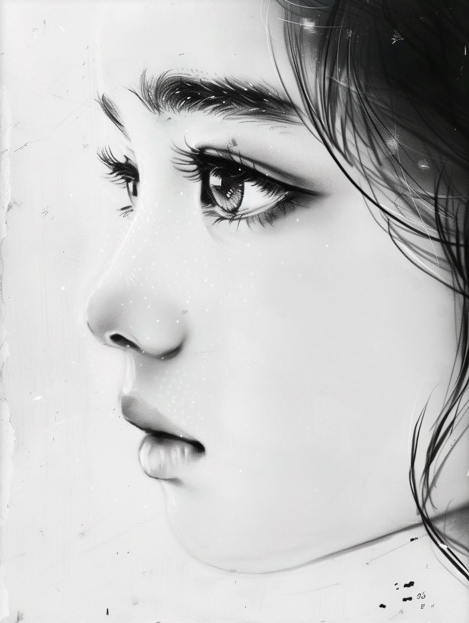 Ethereal Ink Portraits of Grace - Image 2