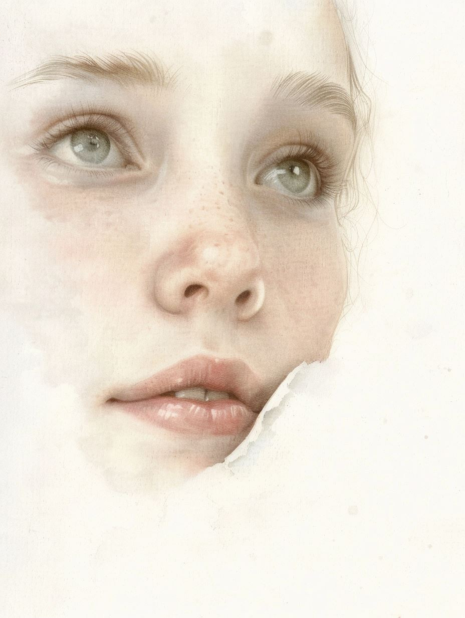 Ethereal Whispers of a Dreamy Gaze - Image 2