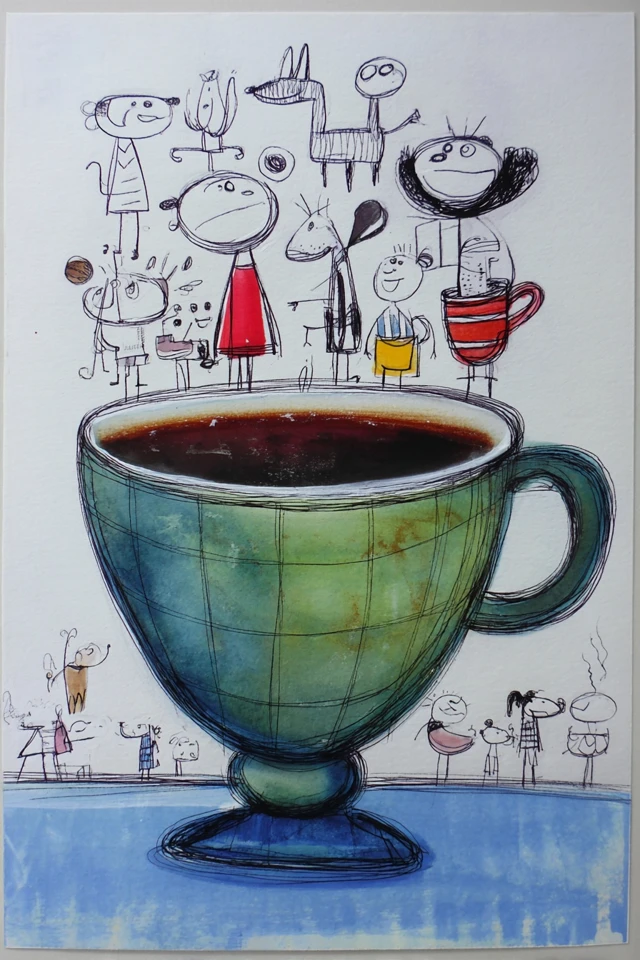 Whimsical Ink Dreams - Image 4