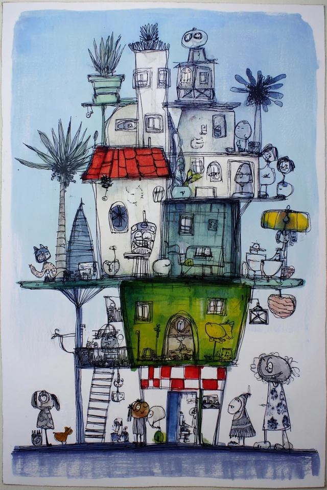 Whimsical Ink Dreams - Image 6