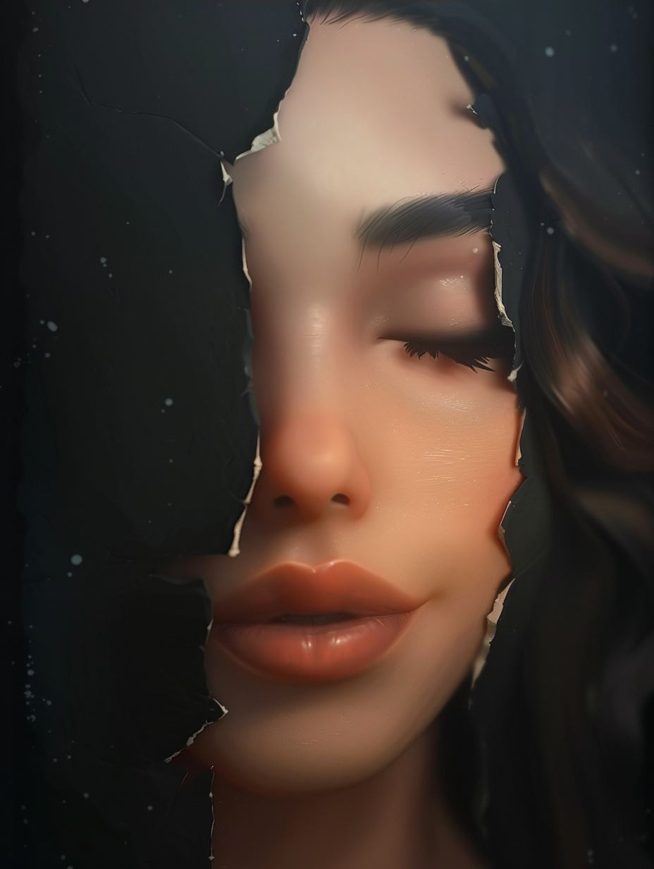 Golden Hour Digital Portrait - Image 3