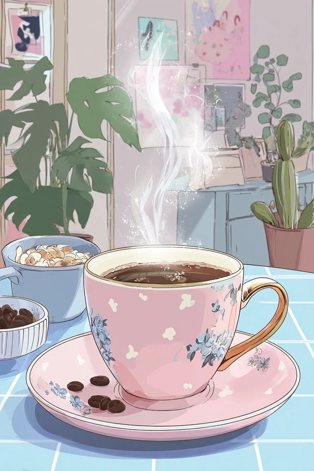 Pastel Dreams Aesthetic Collage - Image 4