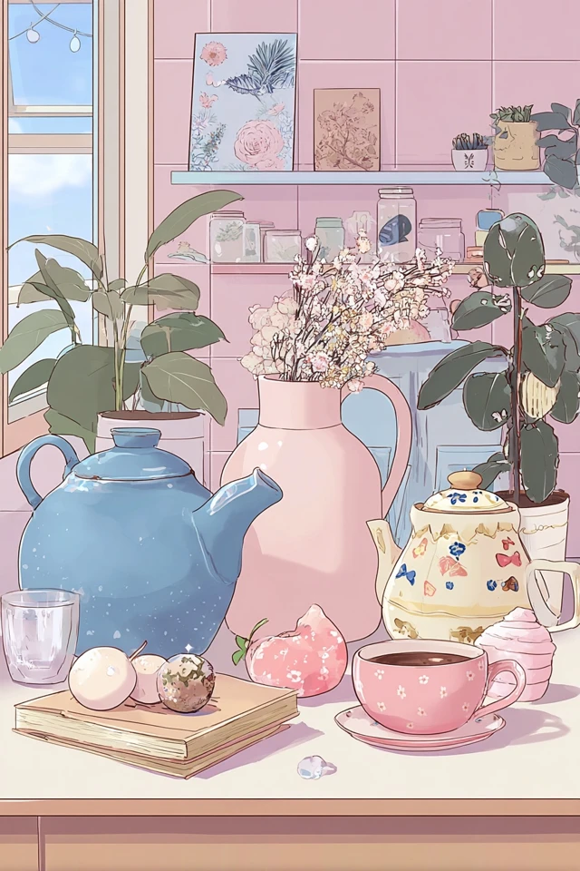 Pastel Dreams Aesthetic Collage - Image 3