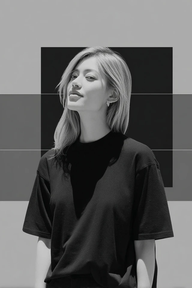 Monochrome Urban Elegance - Image 1